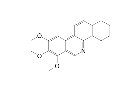 7,8,9-Trimethoxy-1,2,3,4-tetrahydrobenzo[c]phenanthridine