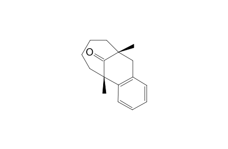 (1R,6S)-7,8-Benzo-1,6-dimethyl-11-oxobicyclo[4.3.1]decane