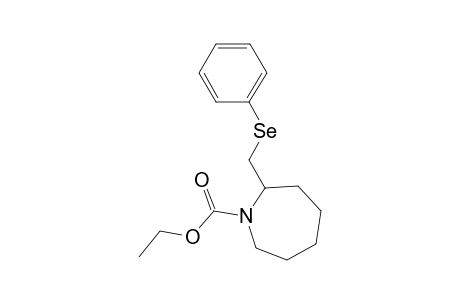 Ethyl 2-(phenylselenomethyl)hexahydro-1H-azepine-1-carboxylate