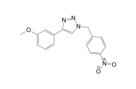 4-(3-Methoxyphenyl)-1-(4-nitrobenzyl)-1H-1,2,3-triazole