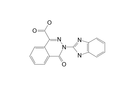 3-(1H-1,3-Benzodiazol-2-yl)-4-oxophthalazine-1-carboxylic acid