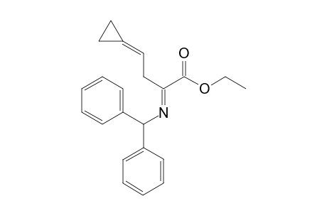 Ethyl 4-(Cyclopropylidene-2-[(diphenylmethylene)imino]butanoate
