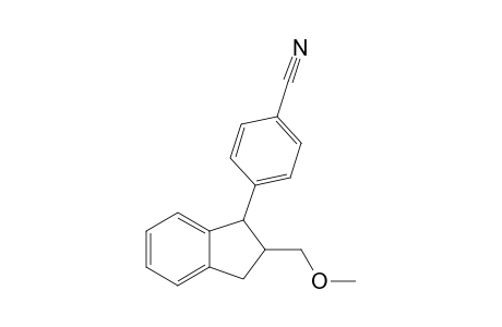 8-Methoxymethyl-9-(4-cyanophenyl)bicyclo[4.3.0]nona-1,3,5-triene