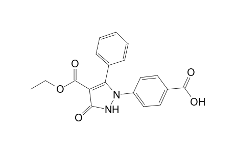 4-(4-(Ethoxycarbonyl)-3-oxo-5-phenyl-2-3-dihydropyrazol-1-yl)benzoic acid