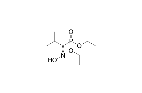 Phosphonic acid, [1-(hydroxyimino)-2-methylpropyl]-, diethyl ester