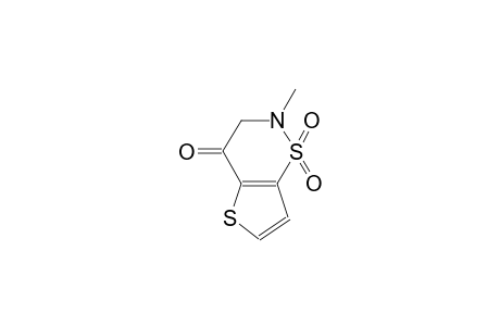 4H-thieno[2,3-e][1,2]thiazin-4-one, 2,3-dihydro-2-methyl-, 1,1-dioxide