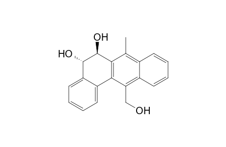 (5S,6S)-12-(hydroxymethyl)-7-methyl-5,6-dihydrobenzo[a]anthracene-5,6-diol