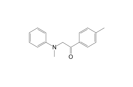 2-(Methyl(phenyl)amino)-1-p-tolylethanone