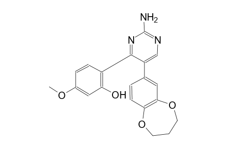 phenol, 2-[2-amino-5-(3,4-dihydro-2H-1,5-benzodioxepin-7-yl)-4-pyrimidinyl]-5-methoxy-