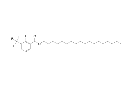 2-Fluoro-3-trifluoromethylbenzoic acid, octadecyl ester