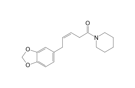 cis-5-Benzo[1,3]dioxol-5-yl-1-piperidin-1-ylpent-3-en-1-one
