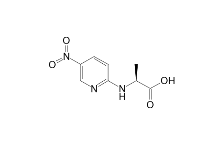 (2S)-2-[(5-nitro-2-pyridin-1-iumyl)amino]propanoate
