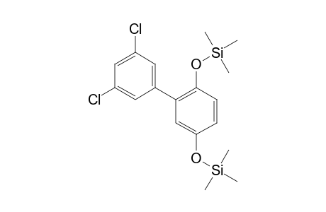 3,5-Dichloro-2',5'-bis(trimethylsilyloxy)-biphenyl