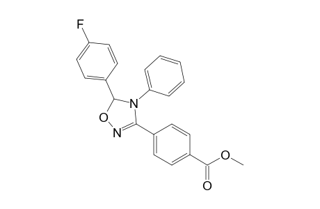 4-[5-(4-Fluoro-phenyl)-4-phenyl-4,5-dihydro-[1,2,4]oxadiazol-3-yl]-benzoic acid methyl ester