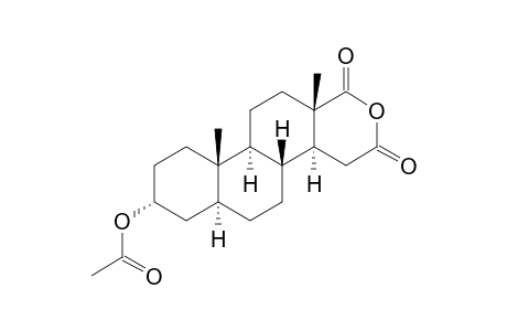 (4aS,4bR,6aS,8R,10aS,10bS,12aS)-10a,12a-dimethyl-1,3-dioxohexadecahydro-1H-naphtho[2,1-f]isochromen-8-yl acetate