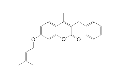 3-benzyl-4-methyl-7-[(3-methyl-2-butenyl)oxy]-2H-chromen-2-one