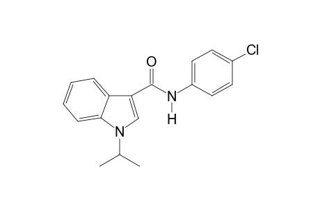 N-(4-Chlorophenyl)-1-(propan-2-yl)-1H-indole-3-carboxamide