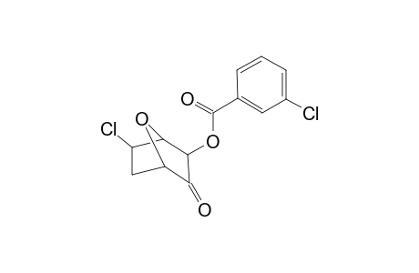 (1RS,2SR,4RS,6RS)-6-endo-Chloro-3-oxo-7-oxabicyclo[2.2.1]hept-2-exo-yl 3-chlorobenzoate
