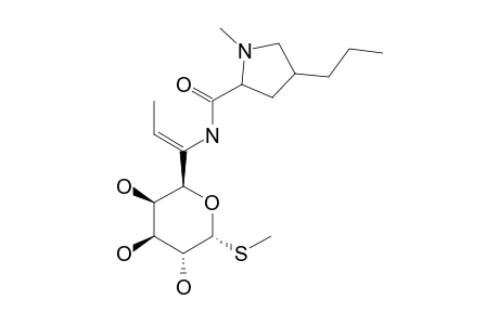 1-methyl-4-propyl-N-[(Z)-1-[(2R,3R,4S,5R,6R)-3,4,5-trihydroxy-6-(methylthio)tetrahydropyran-2-yl]prop-1-enyl]pyrrolidine-2-carboxamide