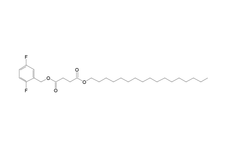 Succinic acid, 2,5-difluorobenzyl heptadecyl ester