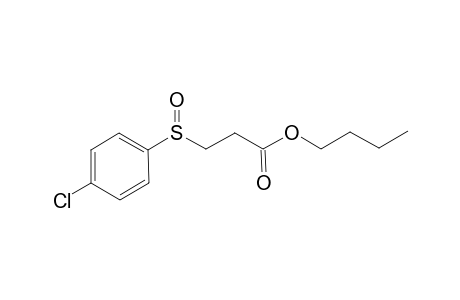 (S)-(-)-n-Butyl 3-[(4-chlorophenyl)sulfinyl]propanoate