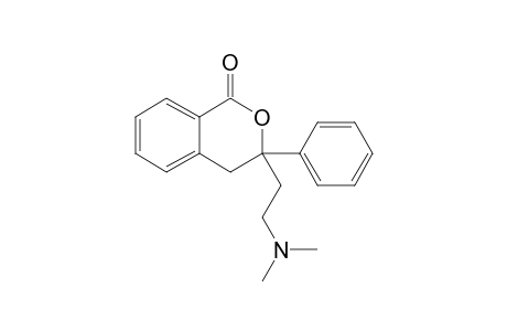 3-[2-(dimethylamino)ethyl]-3-phenyl-3,4-dihydro-1H-2-benzopyran-1-one