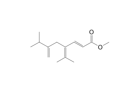 (2E)-6-isopropyl-4-isopropylidene-hepta-2,6-dienoic acid methyl ester