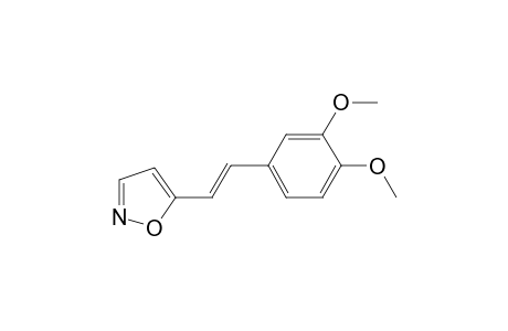 Isoxazole, 5-[2-(3,4-dimethoxyphenyl)ethenyl]-, (E)-