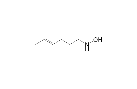 4-Hexen-1-amine, N-hydroxy-, (E)-