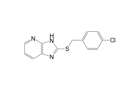2-(4-Chloro-benzylsulfanyl)-3H-imidazo[4,5-b]pyridine
