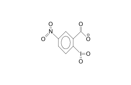 2-Iodoxy-5-nitro-benzoic acid, anion