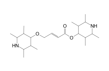 N-(Tetramethylpiperidinyl) (E)-4-[N-(tetramethylpiperidinyl)]oxybut-2-enoate