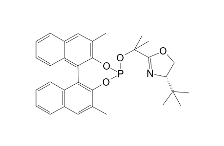 (-)-{1-[(4'S)-(4'-tert-Butyloxazolin-2'-yl)]-1-methylethyl}-[(R)-(3,3'-methyl)binaphthyl-2,2'-diyl]phosphite