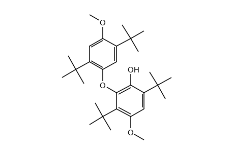 2,5-DI-tert-BUTYL-6-(2,5-DI-tert-BUTYL-4-METHOXYPHENOXY)-4-METHOXYPHENOL