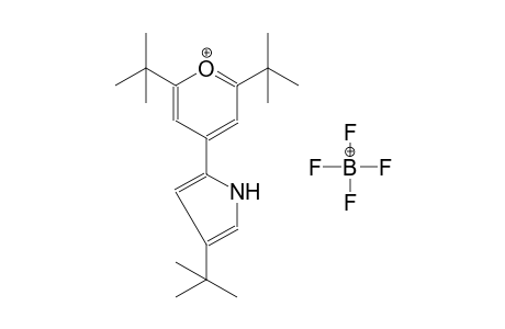 2,6-ditert-butyl-4-(4-tert-butyl-1H-pyrrol-2-yl)pyrylium tetrafluoroborate