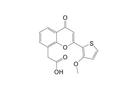 2-[2-(3-methoxy-2-thienyl)-4-oxo-chromen-8-yl]acetic acid