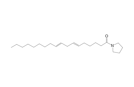 Pyrrolidine, 1-(1-oxo-6,9-octadecadienyl)-