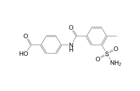 4-{[3-(aminosulfonyl)-4-methylbenzoyl]amino}benzoic acid