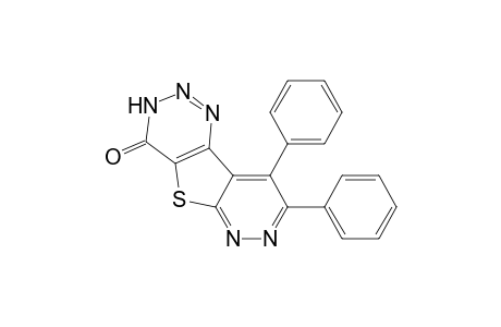 8,9-Diphenylpyridazino[4',3' : 4,5]thieno[3,2-d]-1,2,3-triazin-4(3H)-one