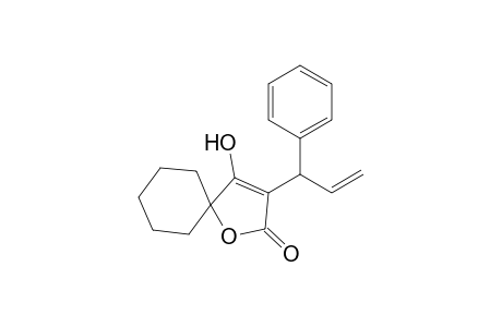 4-Hydroxy-3-(1'-phenylallyl)-1-oxaspiro[4.5]dec-3-en-2-one