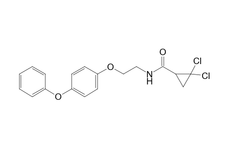 Cyclopropanecarboxamide, 2,2-dichloro-N-[2-(4-phenoxyphenoxy)ethyl]-