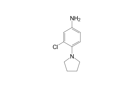 Benzenamine, 3-chloro-4-(1-pyrrolidinyl)-