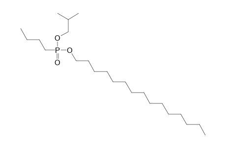 Butylphosphonic acid, isobutyl pentadecyl ester