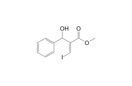 (E)-2-[hydroxy(phenyl)methyl]-3-iodo-2-propenoic acid methyl ester