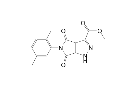 methyl 5-(2,5-dimethylphenyl)-4,6-dioxo-1,3a,4,5,6,6a-hexahydropyrrolo[3,4-c]pyrazole-3-carboxylate