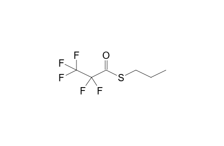 S-PROPYL PENTAFLUOROTHIOPROPIONATE