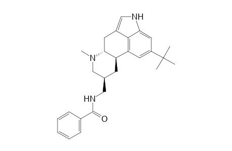 6-Methyl-8.beta.-benzoylaminomethyl-13-tert-butyl-ergoline