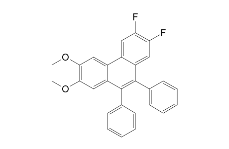 2,3-Difluoro-6,7-dimethoxy-9,10-diphenylphenanthrene