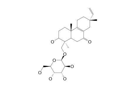 VIRESCENOSIDE-P;BETA-D-ALTROPYRANOSIDO-19,7-OXOISOPIMARA-8(9),15-DIENE-3-BETA-OL