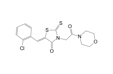 4-thiazolidinone, 5-[(2-chlorophenyl)methylene]-3-[2-(4-morpholinyl)-2-oxoethyl]-2-thioxo-, (5Z)-